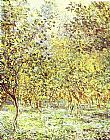Claude Monet Lemon-Trees Bordighera painting